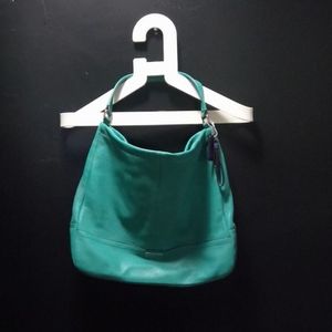 Coach leather bag